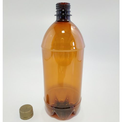 1l PET bottle with screw lock