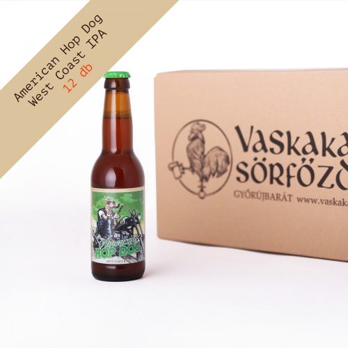 American Hop Dog sör 12x0,33 Karton (alc. 6,0%)