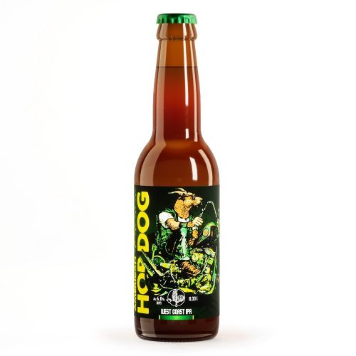 American Hop Dog West Coast IPA Beer 0.33 Bottle (Alc. 6.0%)