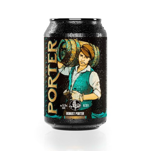 Porter Ale 0.33 Can (Alc. 5.5%)