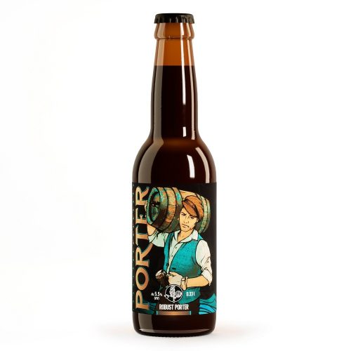 Porter Beer 24x0.33 Cardboard (Alc. 5.5%)