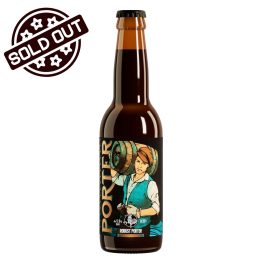 Porter beer 0.33 bottles (Alc. 5.5%)
