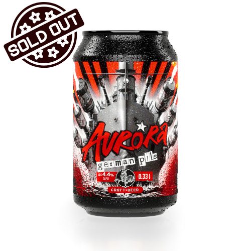 Aurora German Pils sör 0,33 Doboz (alc. 4,4%)