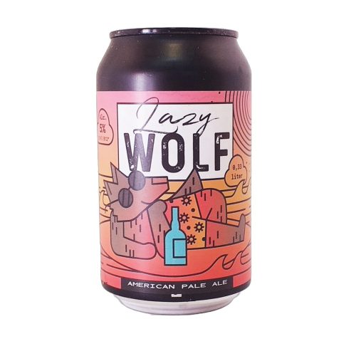 Lazy Wolf APA Beer 0.33 Can (Alc. 5.0%)