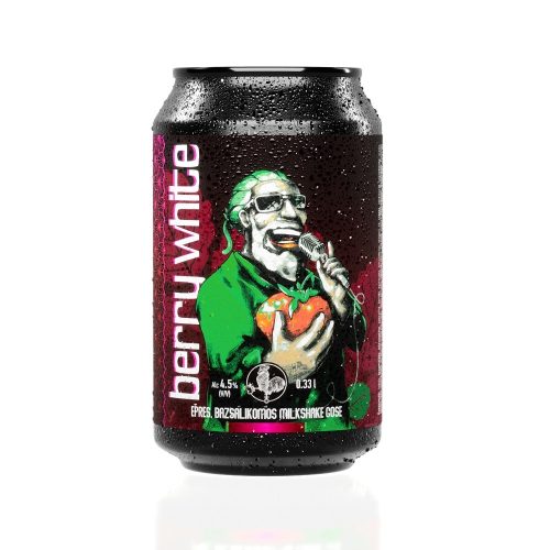 Berry White Milkshake Gose with strawberry and basil 0.33 can (Alc. 4.5%)