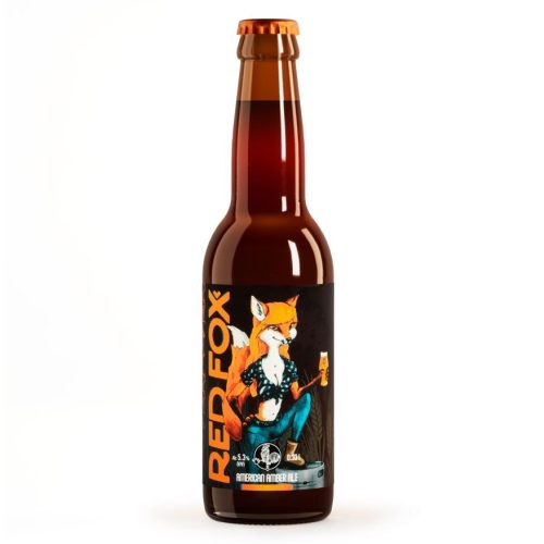 Red Fox Amber Ale sör 0,33 Palack (alc. 5,3%)