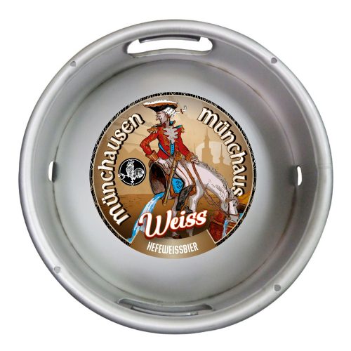 Münchausen Weiss búza sör 50L KEG (alc. 5,0%)