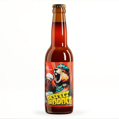 Respect for the Bober Märzen Bier 0.33 Flasche (Alc. 5.1%)