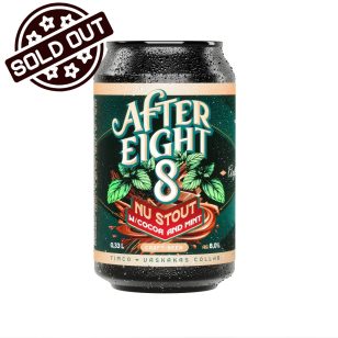   After 8 Nu Stout with cocoa and mint sör 0,33 Doboz (alc. 8,0%)