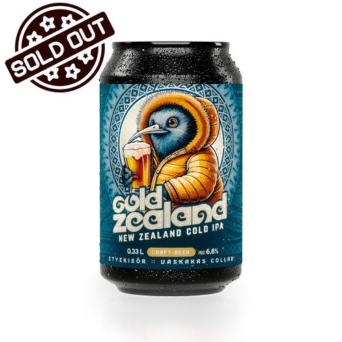 Cold Zealand New Zealand Cold IPA sör 0,33 Doboz (alc. 6,8%)