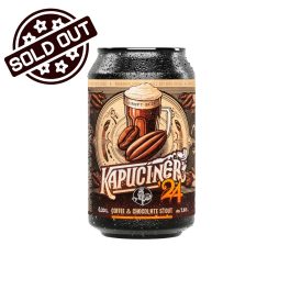   Kapucíner 2024 Coffee & Chocolate Stout sör 0,33 Doboz (alc. 7,6%) DRS