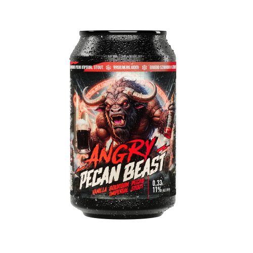 Angry Pecan Beast Vanilla Bourbon Pecan Stout sör 0,33l can (alc.11,0%)