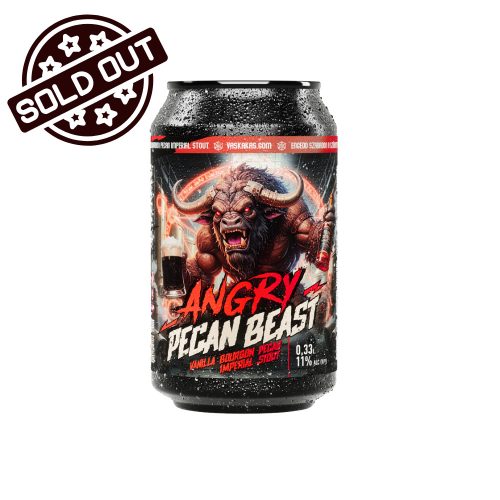 Angry Pecan Beast Vanilla Bourbon Pecan Stout sör 0,33l can (alc.11,0%)