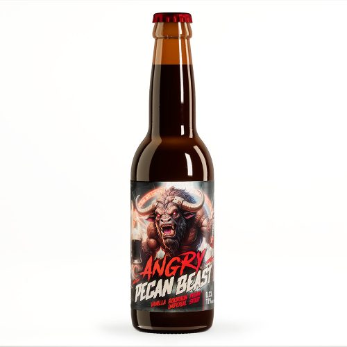 Angry Pecan Beast Vanilla Bourbon Pecan Stout sör 0,33 Palack (alc.11,0%)