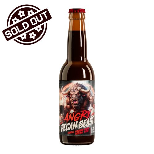 Angry Pecan Beast Vanilla Bourbon Pecan Stout  0,33 Bottle (alc.11,0%)