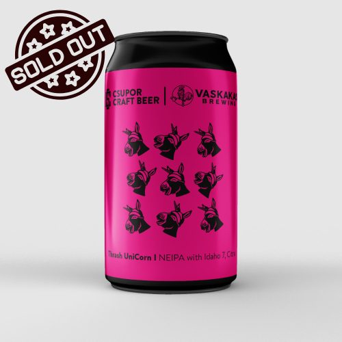 Trash Unicorn RAW NEIPA sör 0,33 Doboz (alc. 7,0%)