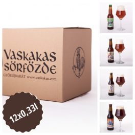 Kis karton sörválogatások (12x0,33l)