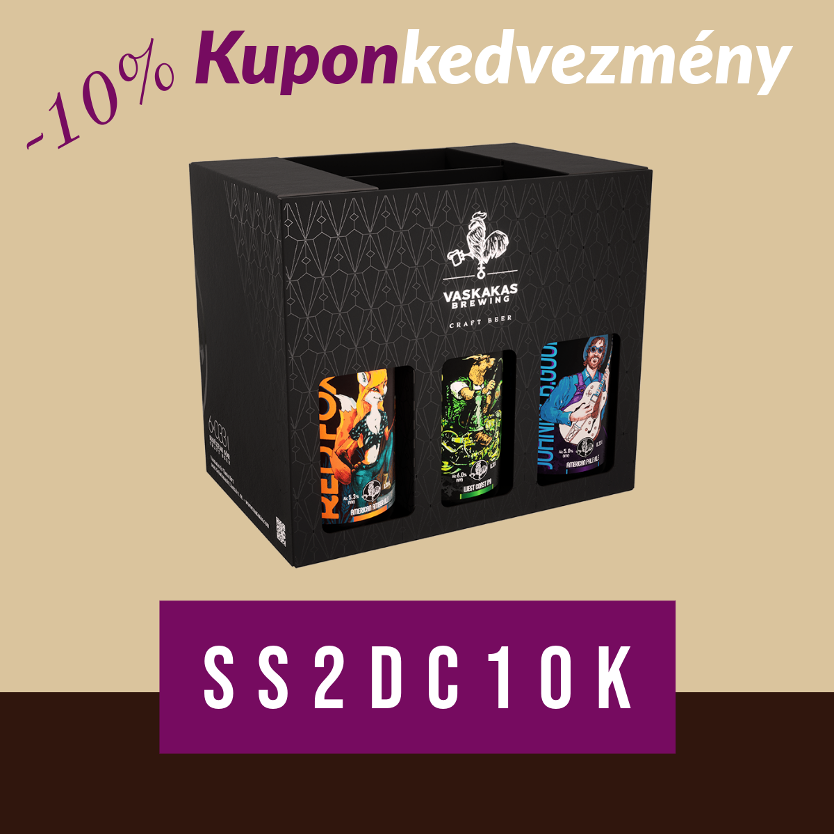Komlófanatikus díszdoboz 10% kedvezménnyel